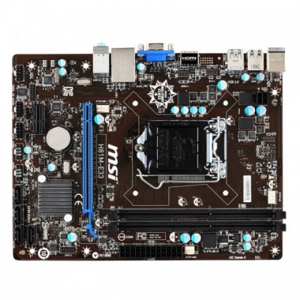 MSI H81M-E33 Intel H81 Chipset Desktop Motherboard